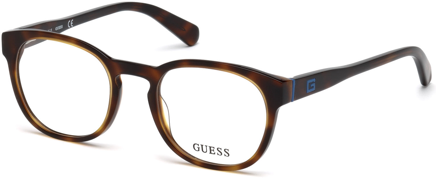 Guess GU1907 Geometric Eyeglasses 053-053 - Blonde Havana