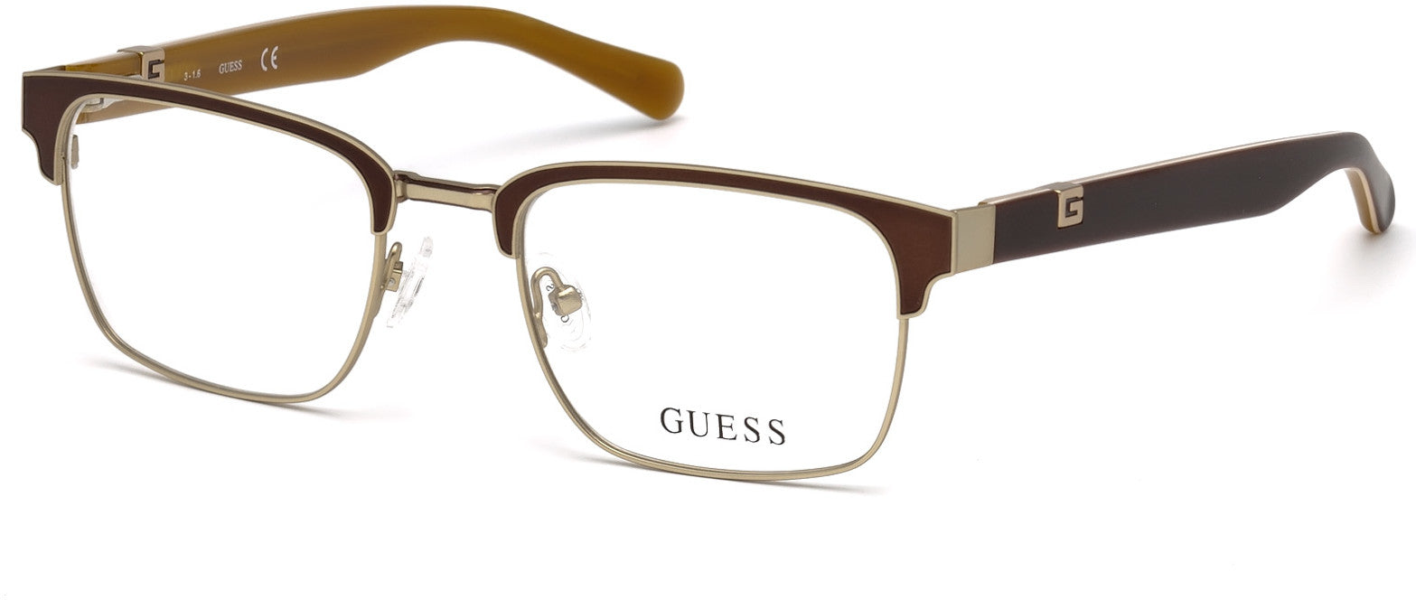 Guess GU1913 Geometric Eyeglasses 033-033 - Gold/other