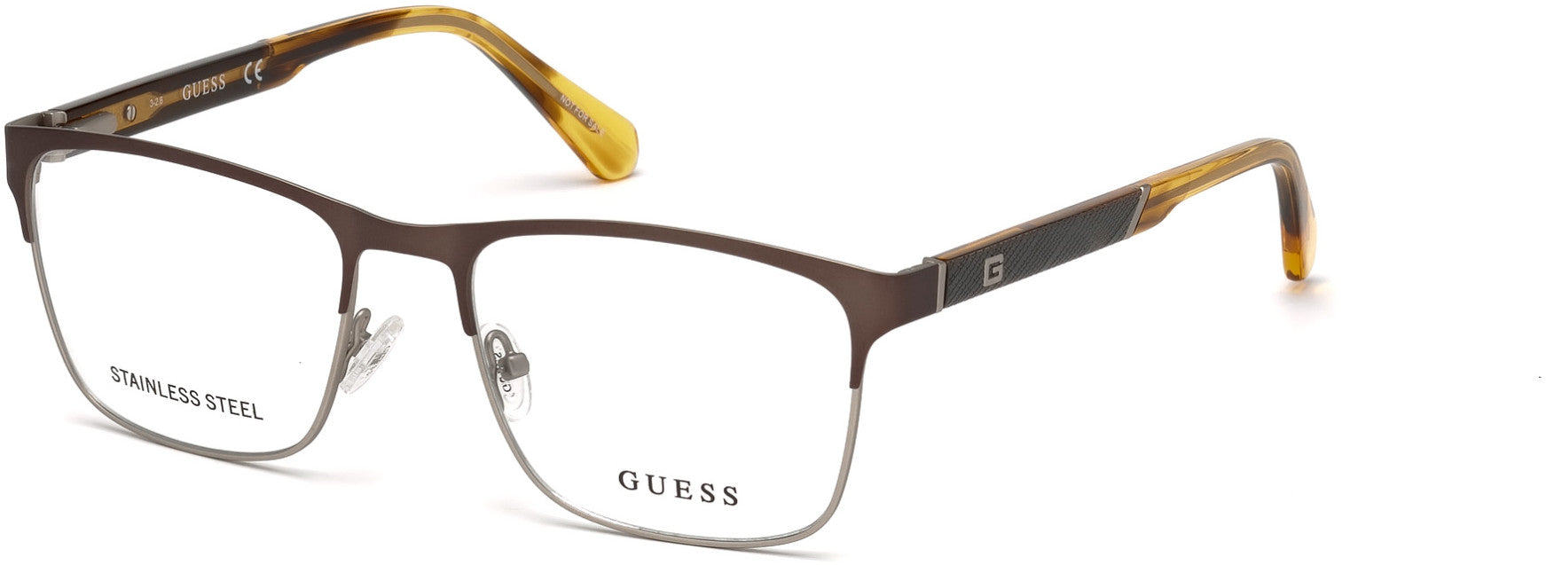 Guess GU1924 Geometric Eyeglasses 009-009 - Matte Gunmetal