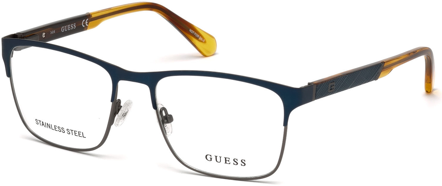 Guess GU1924 Geometric Eyeglasses 092-092 - Blue