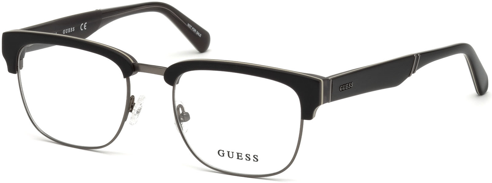 Guess GU1942 Browline Eyeglasses 002-002 - Matte Black