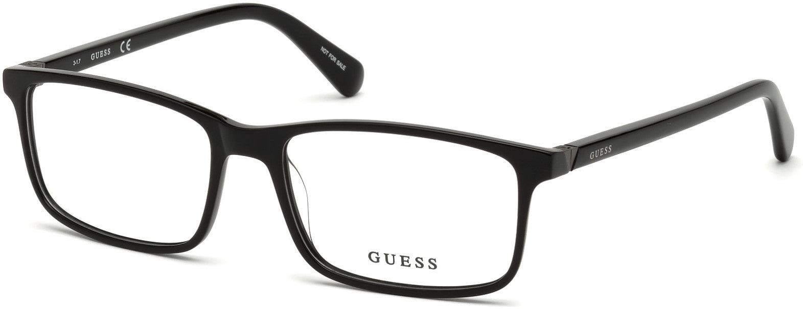 Guess GU1948 Rectangular Eyeglasses 001-001 - Shiny Black