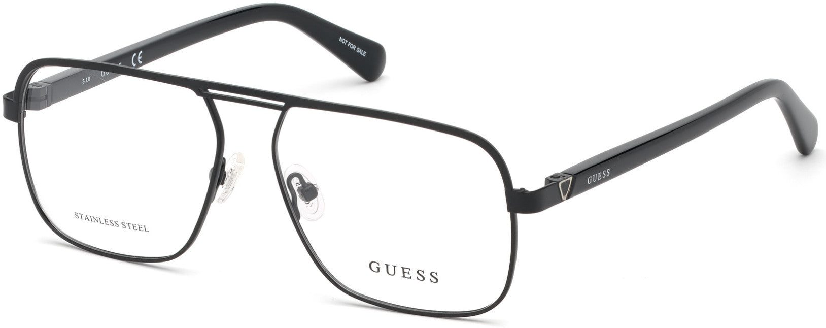 Guess GU1966 Geometric Eyeglasses 005-005 - Black