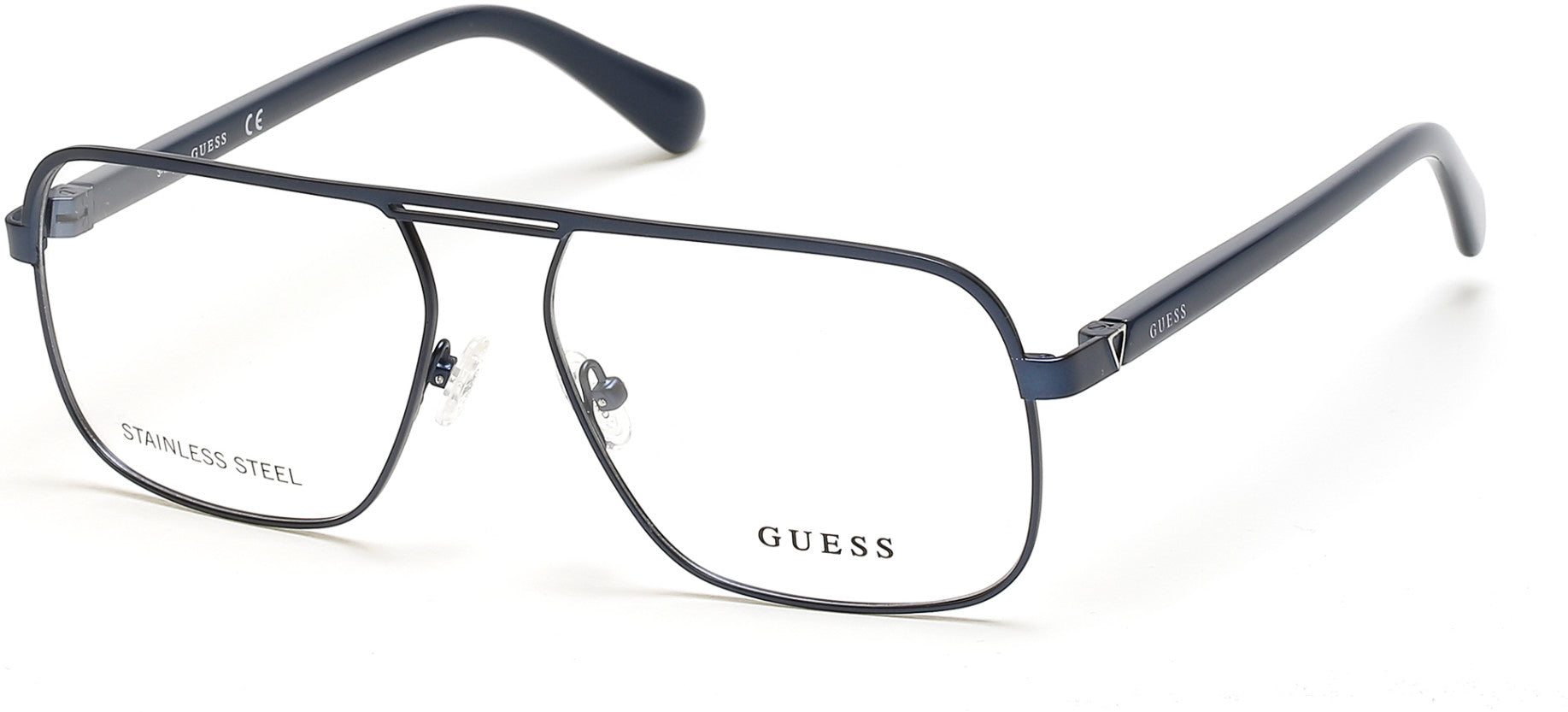 Guess GU1966 Geometric Eyeglasses 092-092 - Blue