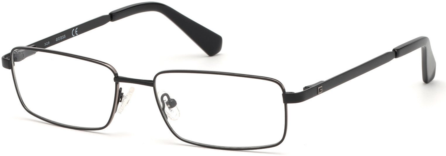 Guess GU1970 Geometric Eyeglasses 002-002 - Matte Black