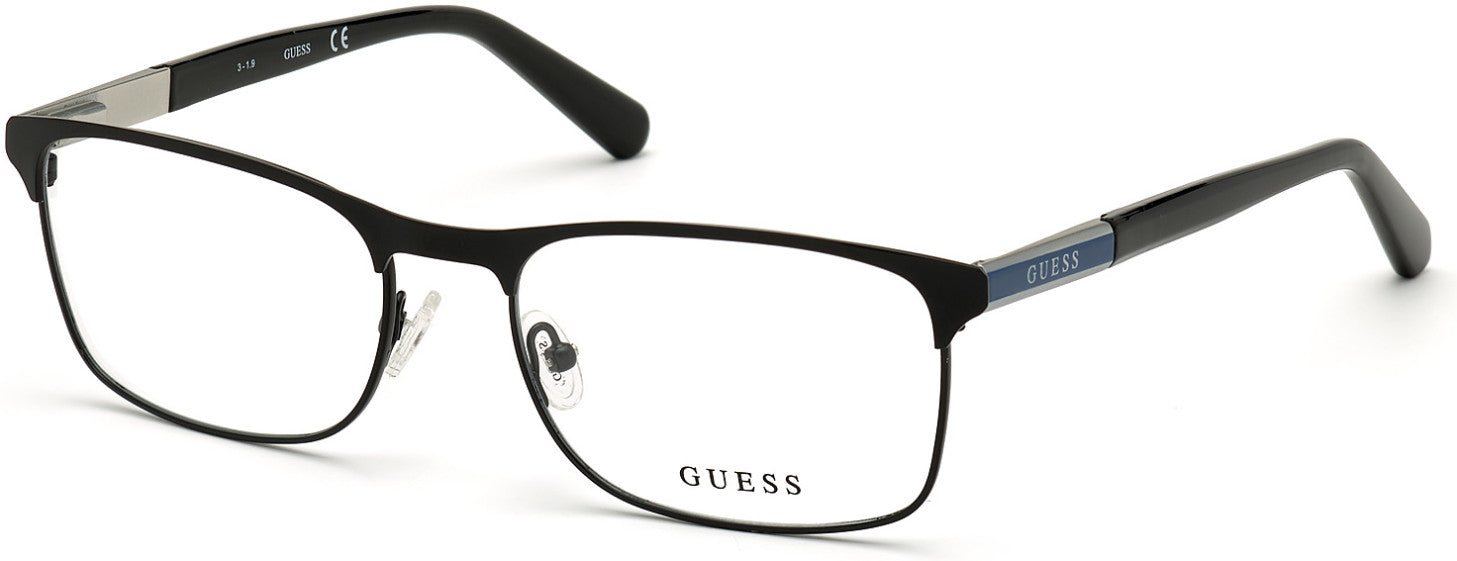 Guess GU1981 Browline Eyeglasses 002-002 - Matte Black