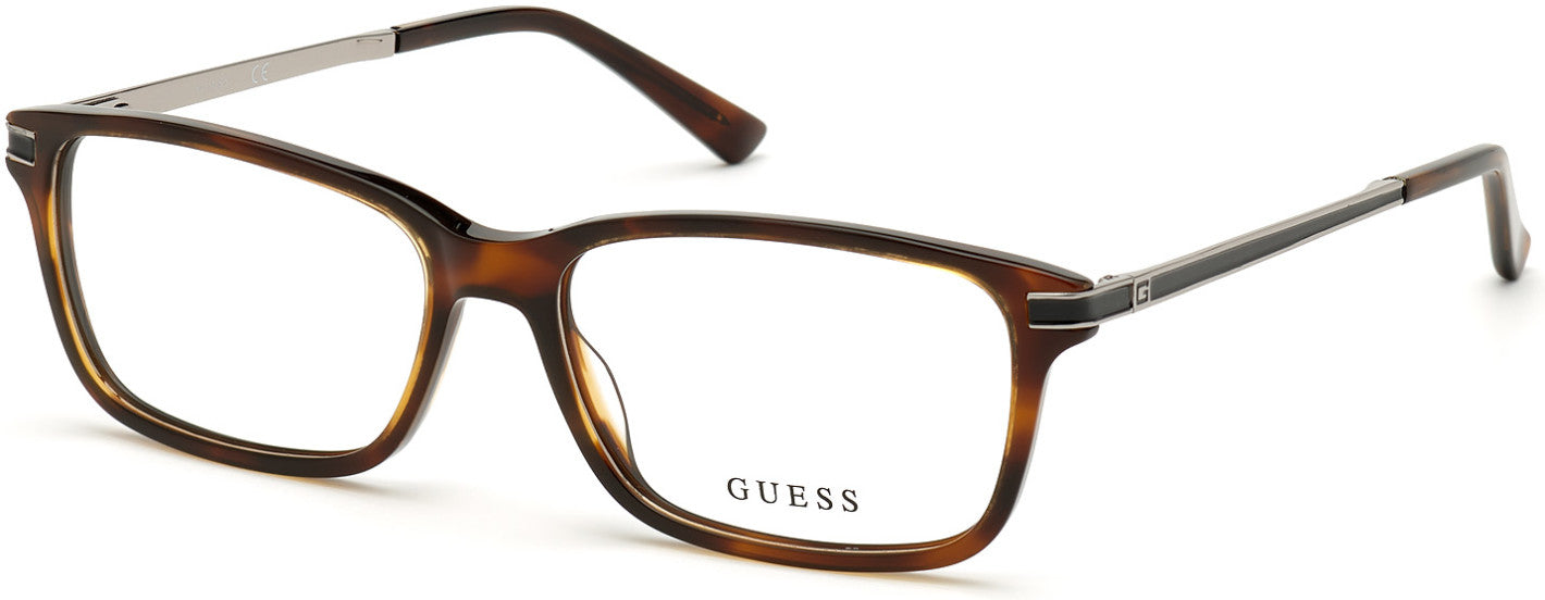 Guess GU1986 Rectangular Eyeglasses 056-056 - Havana