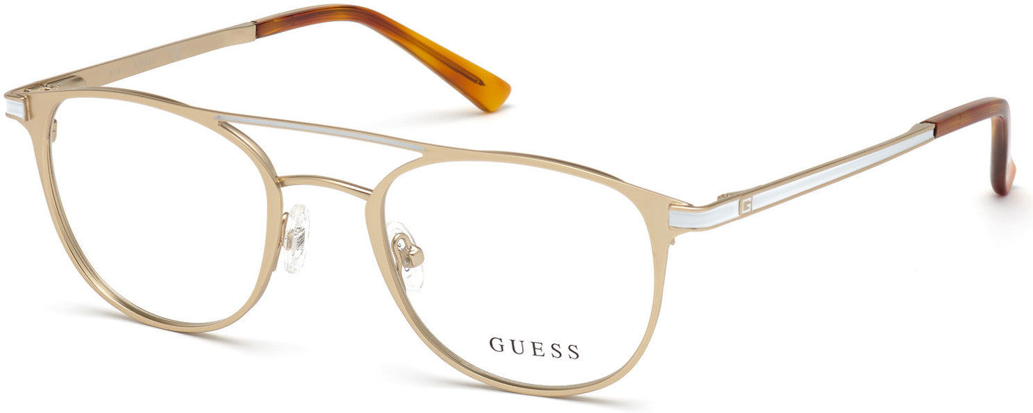 Guess GU1988 Navigator Eyeglasses 032-032 - Pale Gold