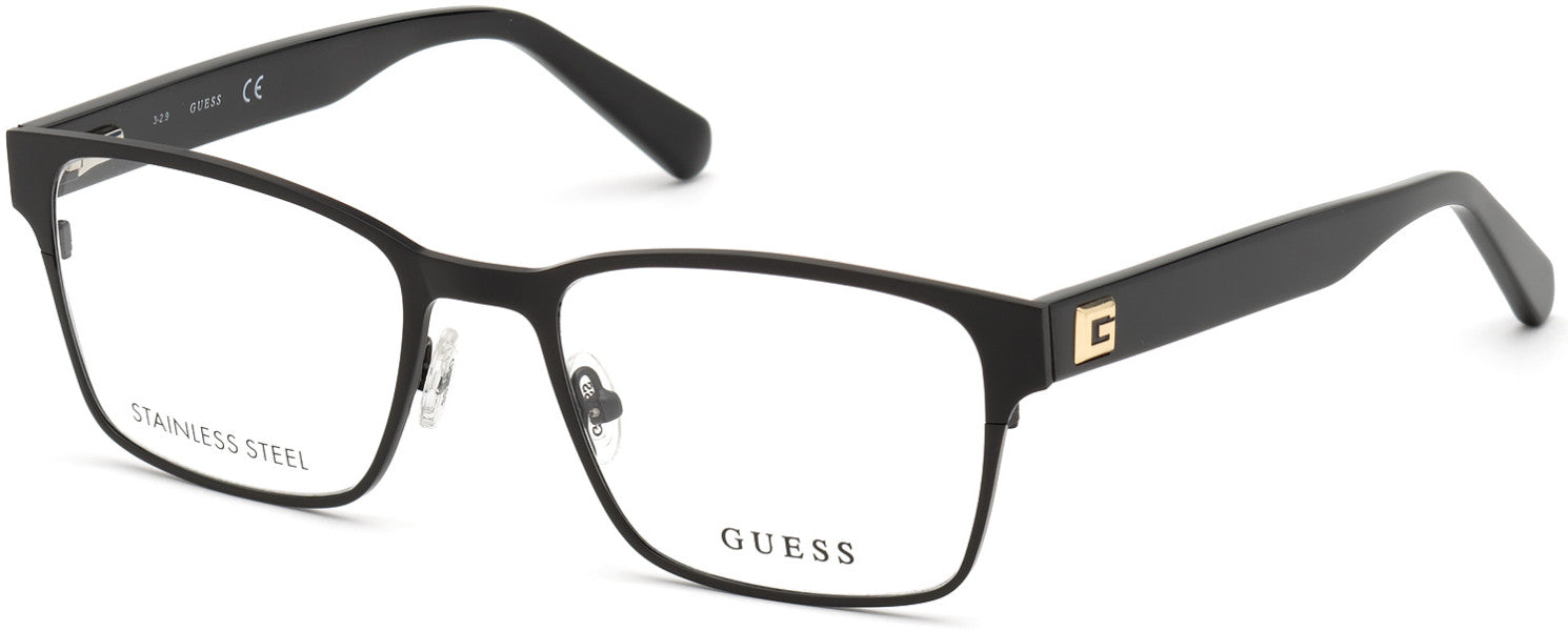Guess GU1994 Rectangular Eyeglasses 002-002 - Matte Black