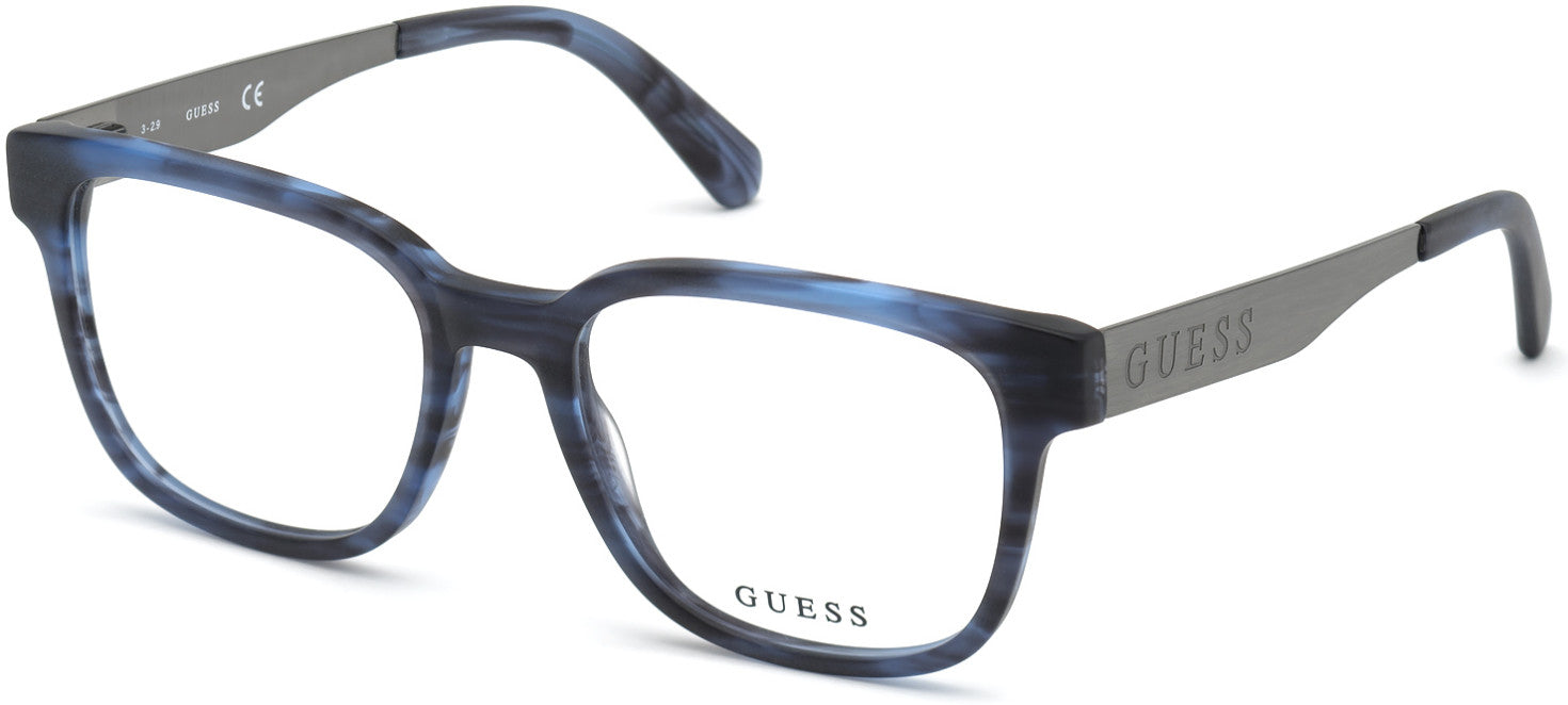 Guess GU1996 Square Eyeglasses 092-092 - Blue