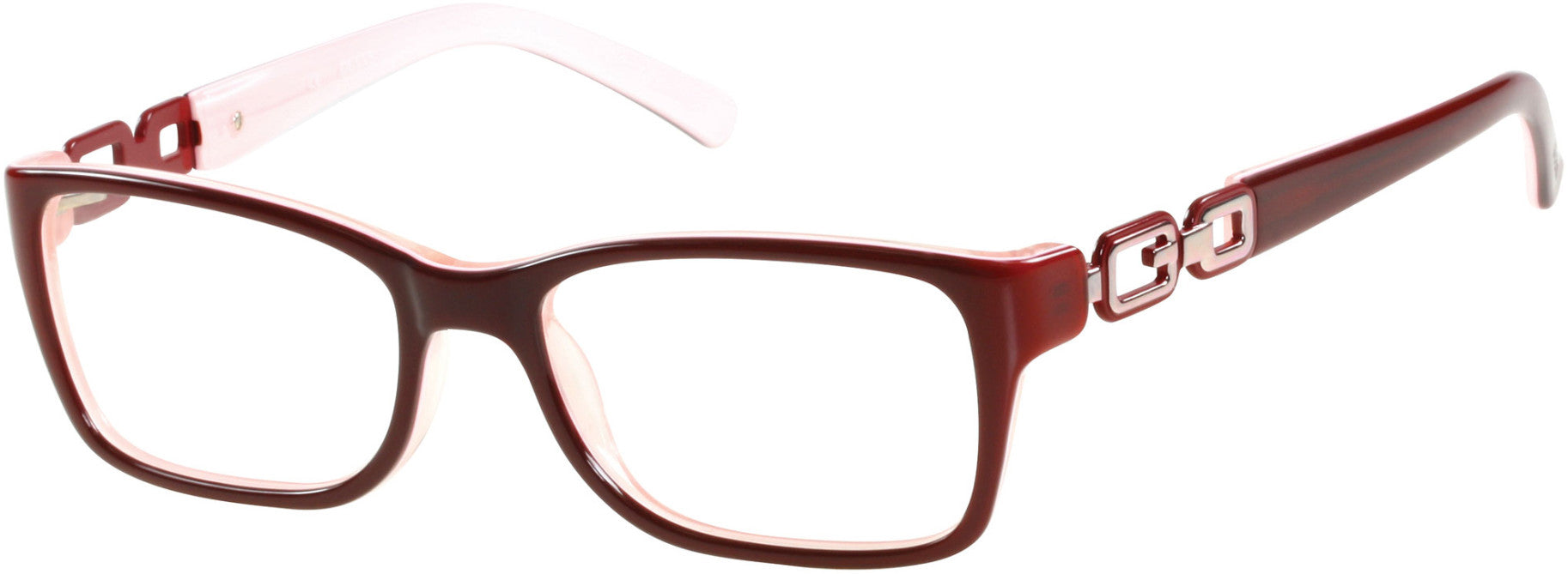 Guess GU2406 Eyeglasses P29-P29 - Red / Pink