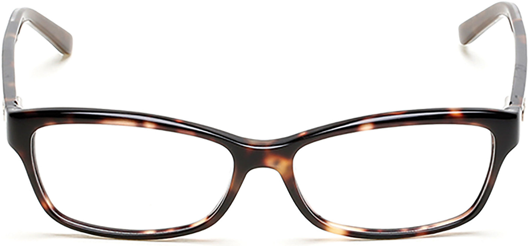Guess GU2542 Rectangular Eyeglasses 052-052 - Dark Havana