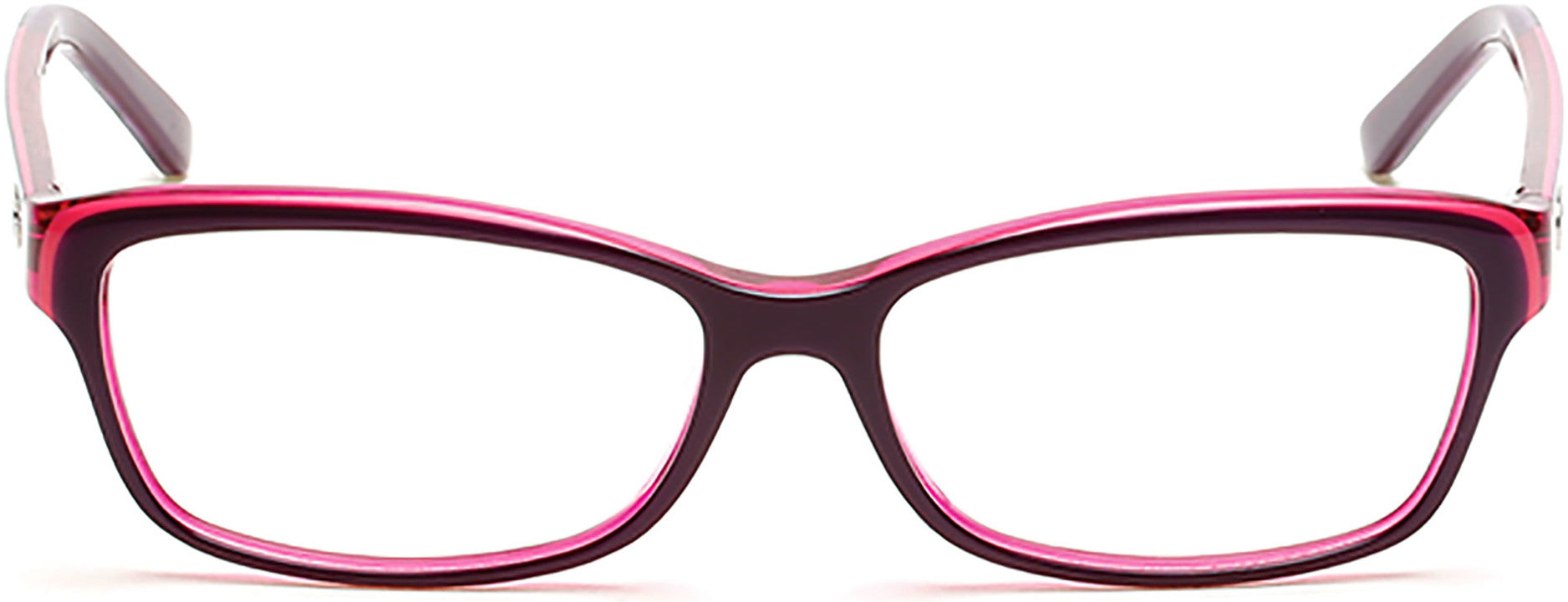 Guess GU2542 Rectangular Eyeglasses 081-081 - Shiny Violet