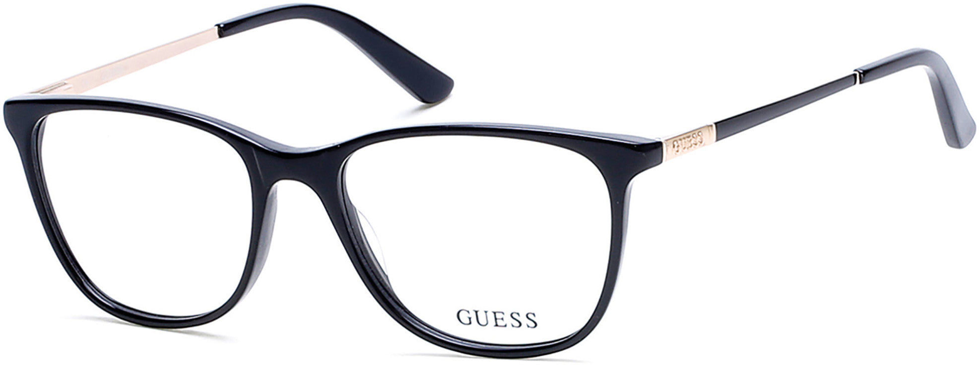 Guess GU2566 Cat Eyeglasses 005-075 - Shiny Fuxia