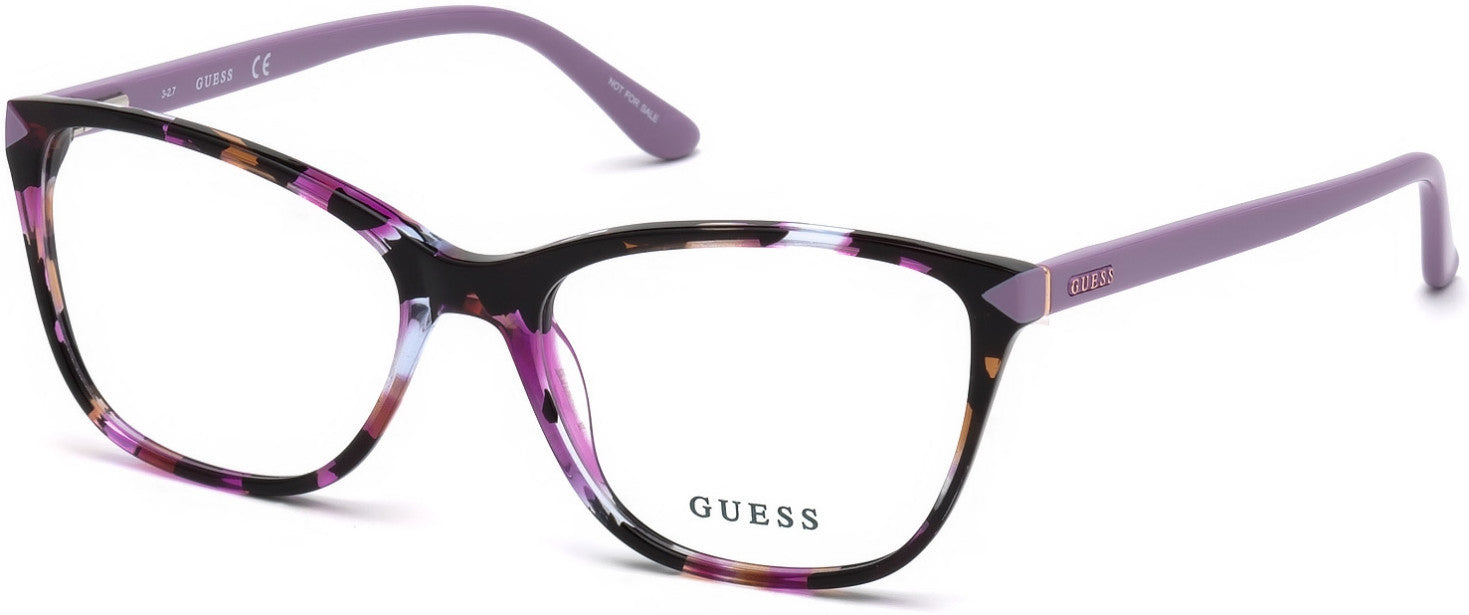 Guess GU2673 Geometric Eyeglasses 083-083 - Violet