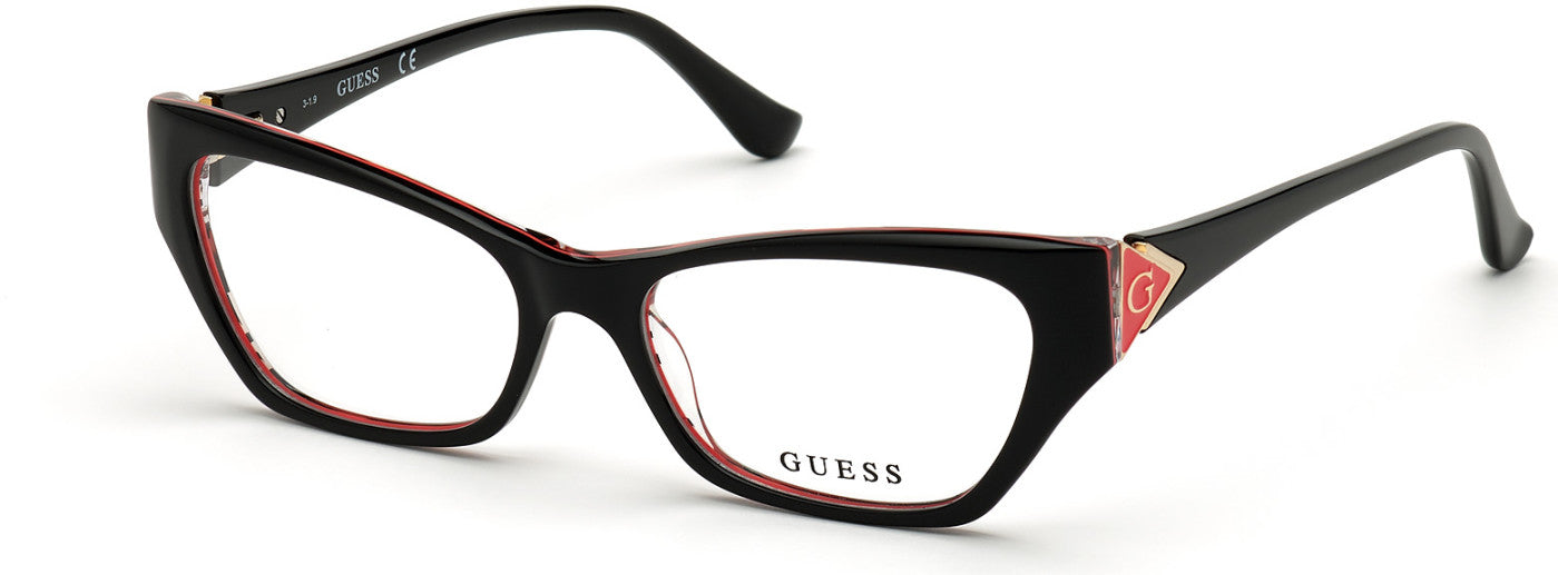 Guess GU2747 Cat Eyeglasses 005-005 - Black