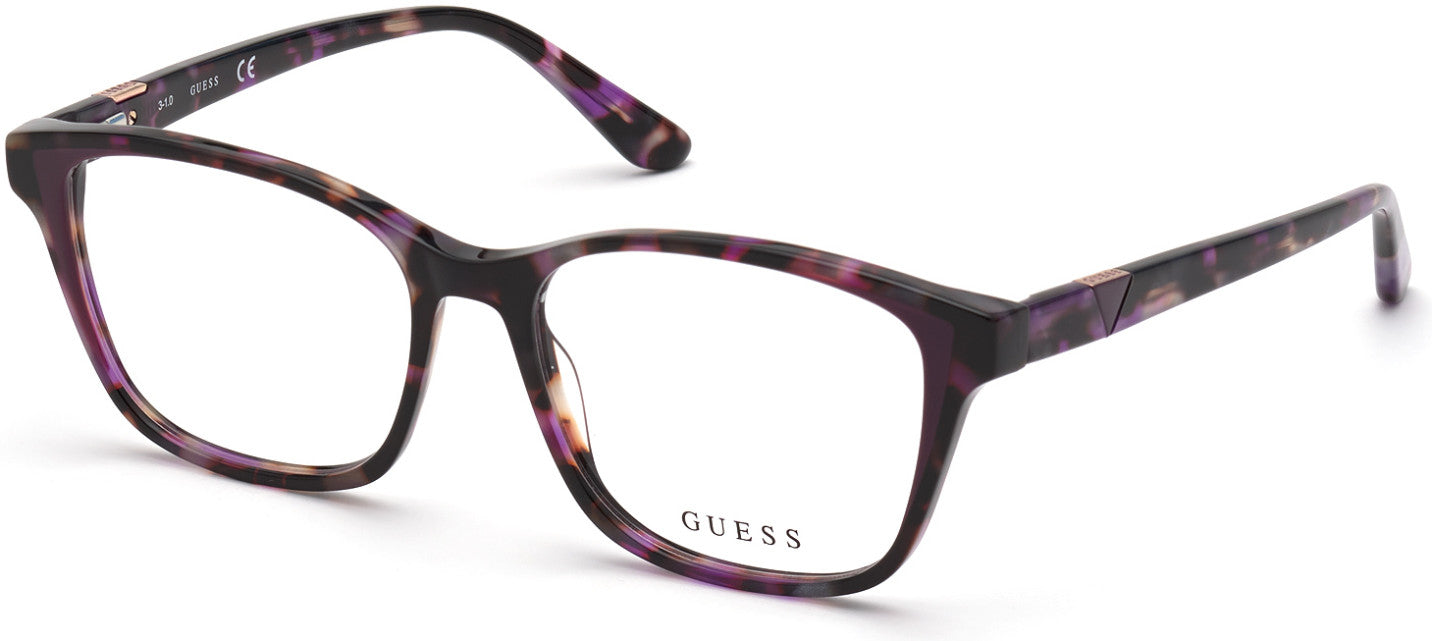 Guess GU2810 Square Eyeglasses 083-083 - Violet