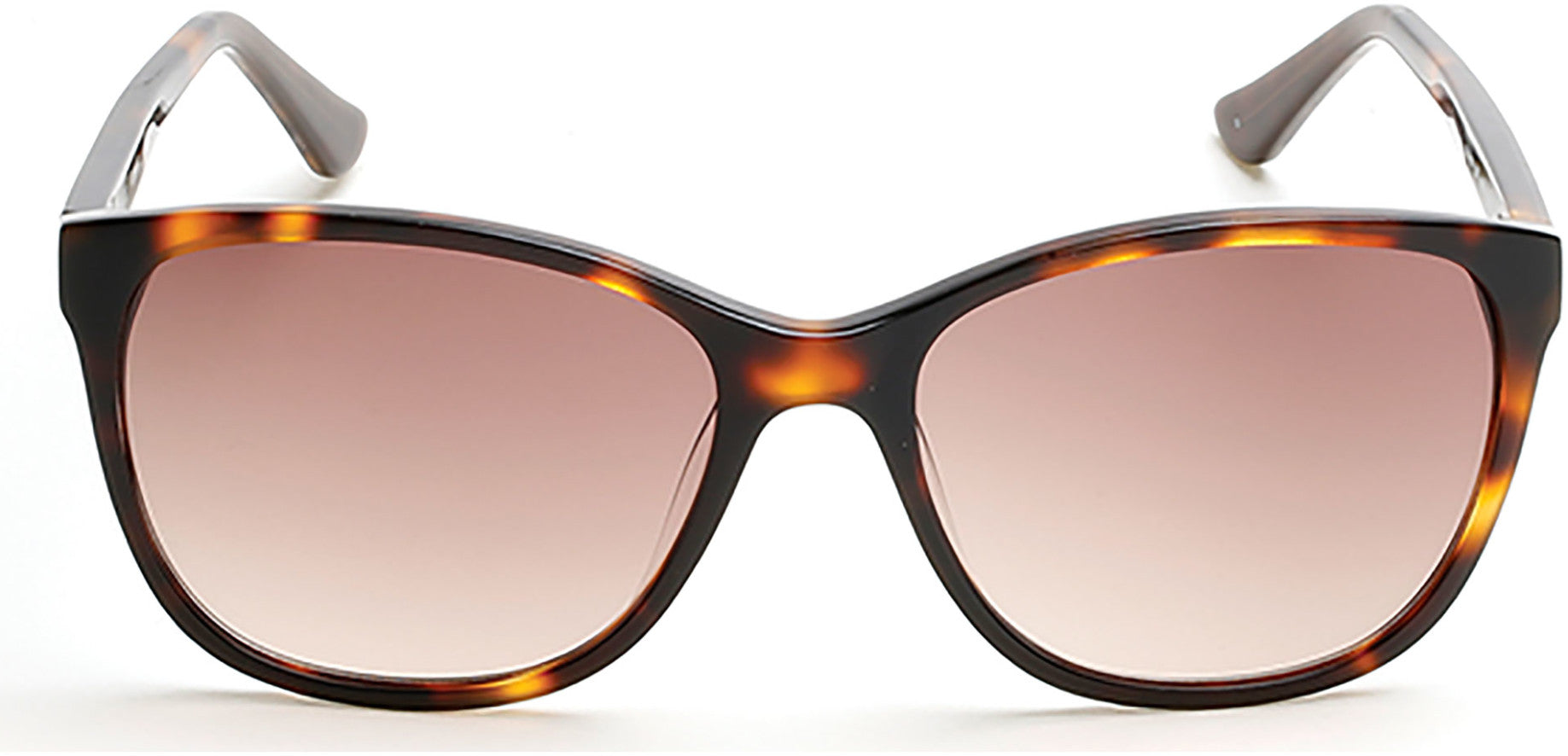 Guess GU7426 Geometric Sunglasses 52F-52F - Dark Havana / Gradient Brown