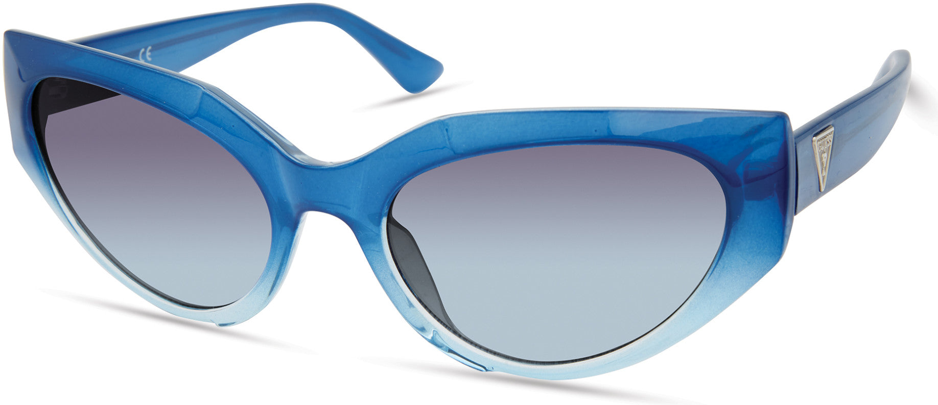 Guess GU7787-A Cat Sunglasses 92W-92W - Blue / Gradient Blue