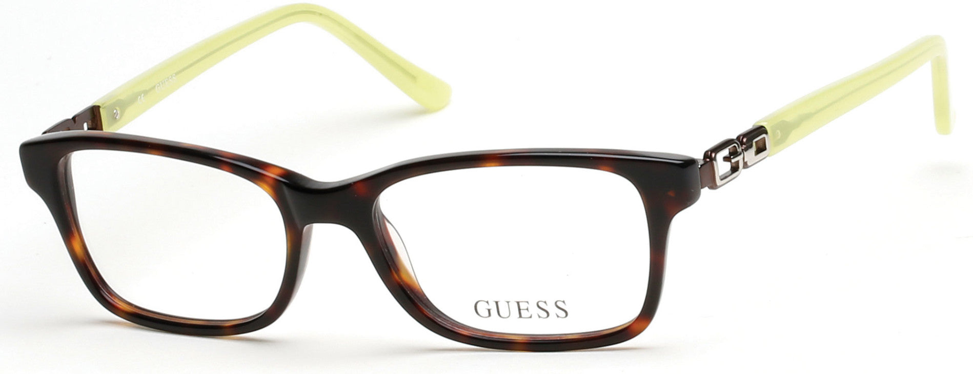 Guess GU9131 Rectangular Eyeglasses 056-056 - Havana