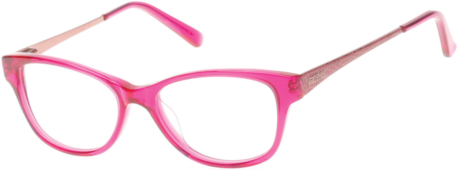 Guess GU9135 Rectangular Eyeglasses 077-077 - Fuxia/other