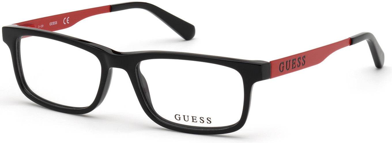 Guess GU9194 Rectangular Eyeglasses 005-005 - Black