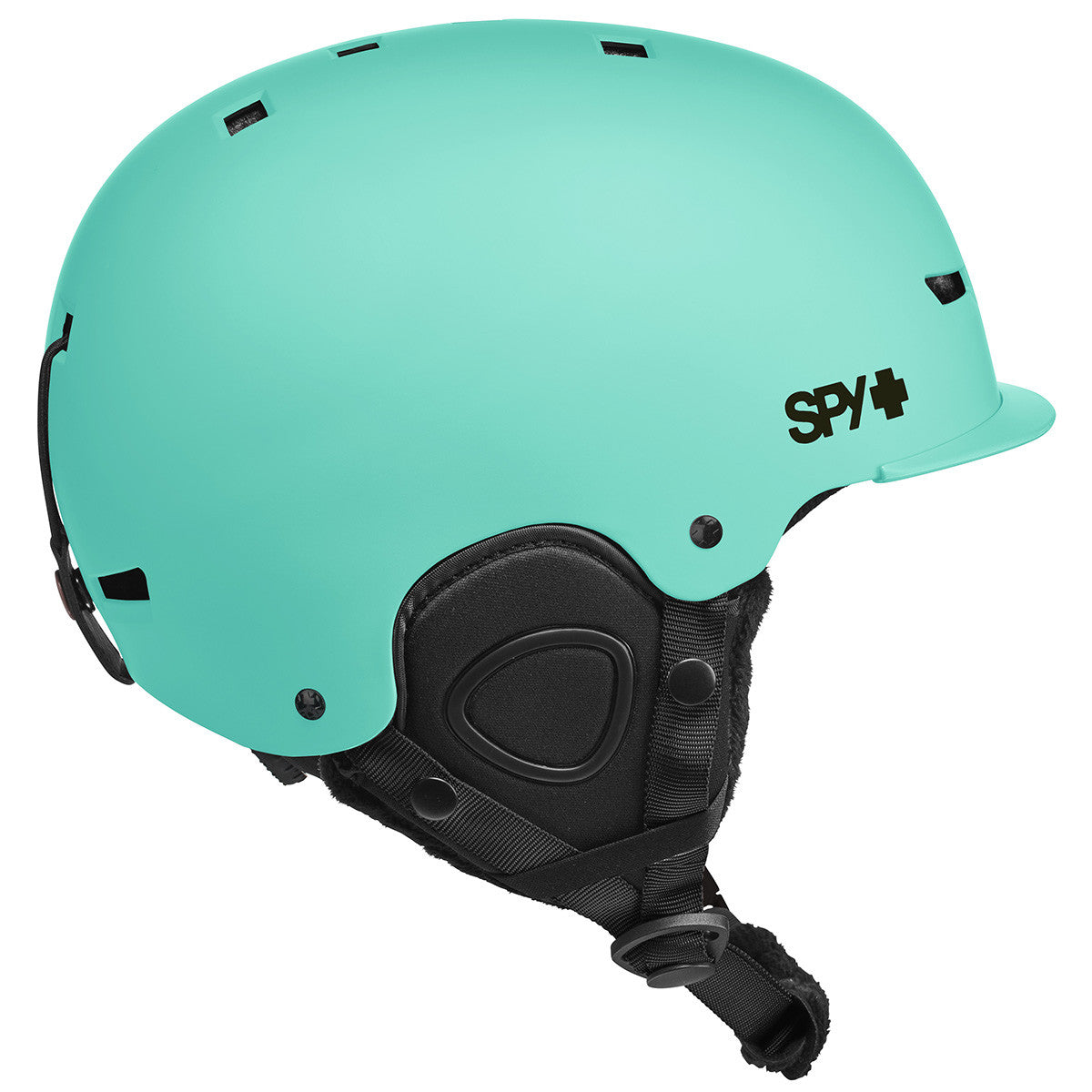 Spy Galactic Mips Snow Helmet  Matte Neon Teal Small S 54-56
