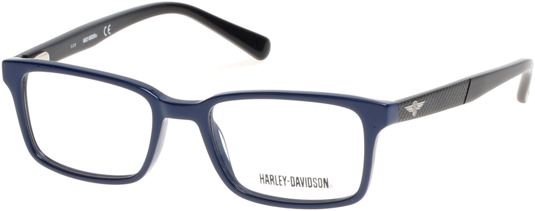 Harley-Davidson HD0127T Eyeglasses 090-090 - Shiny Blue