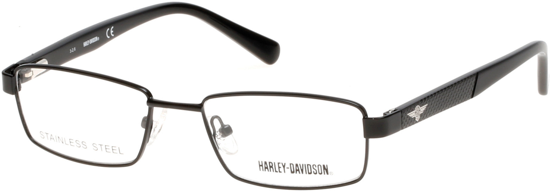 Harley-Davidson HD0128T Eyeglasses 002-002 - Matte Black