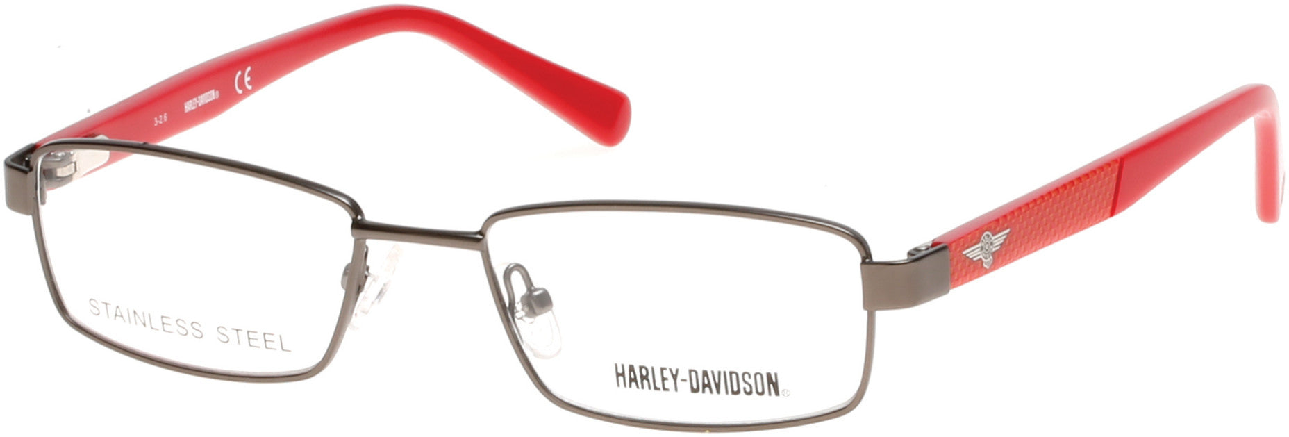 Harley-Davidson HD0128T Eyeglasses 009-009 - Matte Gunmetal