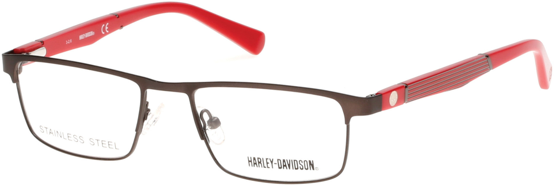 Harley-Davidson HD0130T Eyeglasses 009-009 - Matte Gunmetal