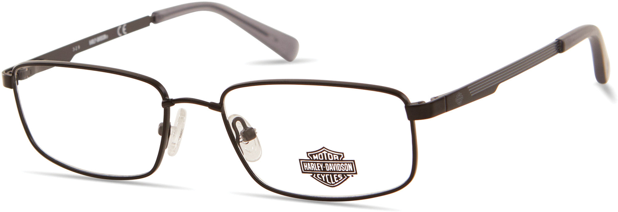 Harley-Davidson HD0141T Rectangular Eyeglasses 002-002 - Matte Black