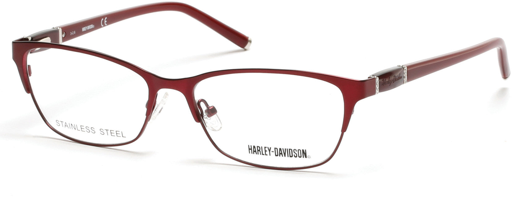 Harley-Davidson HD0538 Eyeglasses 070-070 - Matte Bordeaux