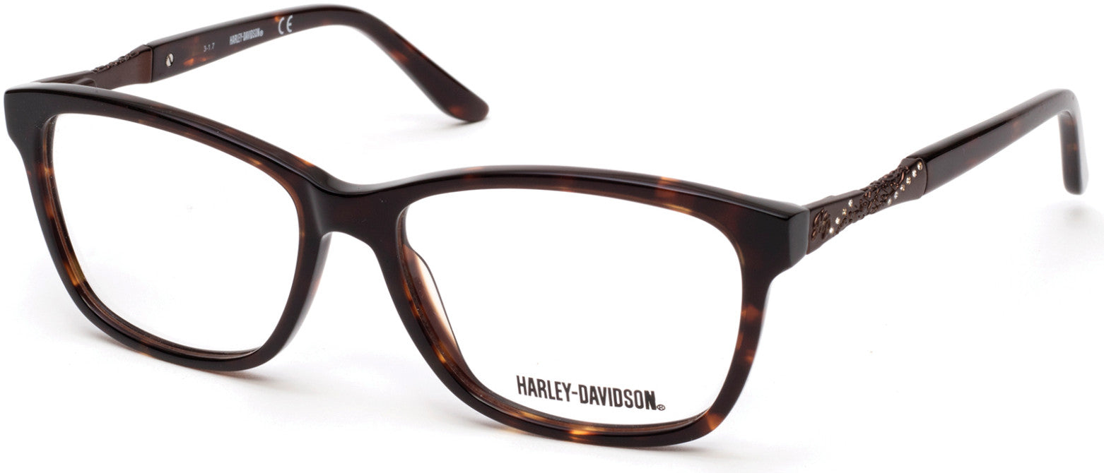 Harley-Davidson HD0542 Eyeglasses 052-052 - Dark Havana