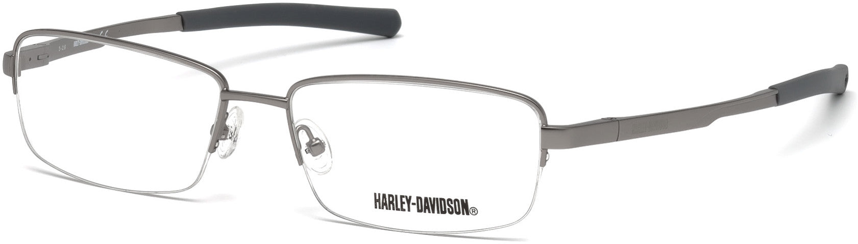 Harley-Davidson HD0755 Geometric Eyeglasses 009-009 - Matte Gunmetal