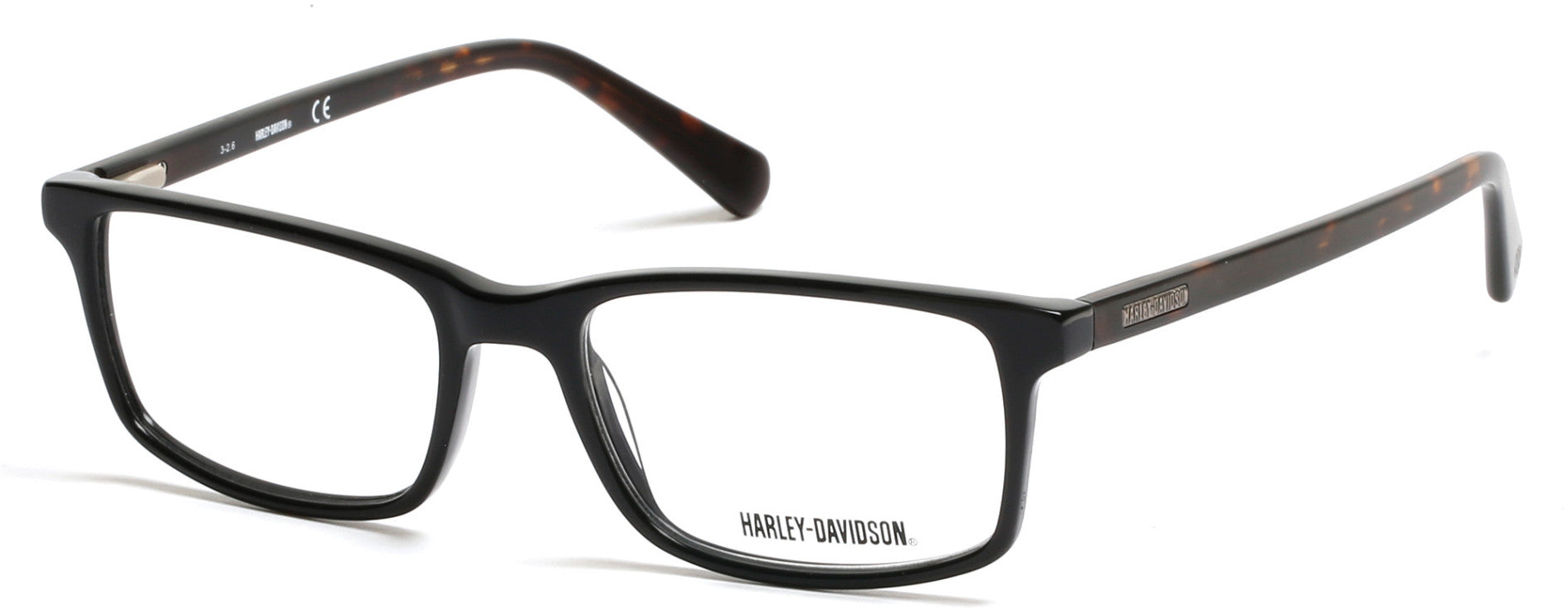 Harley-Davidson HD0756 Eyeglasses 002-002 - Matte Black