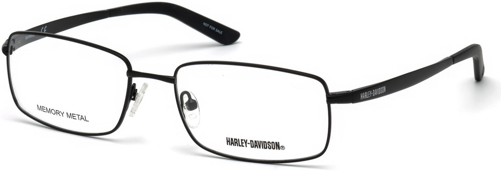 Harley-Davidson HD0769 Geometric Eyeglasses 002-002 - Matte Black