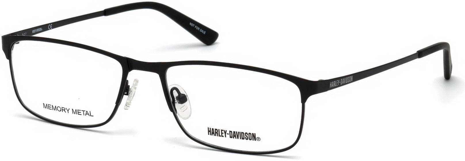 Harley-Davidson HD0772 Geometric Eyeglasses 002-002 - Matte Black
