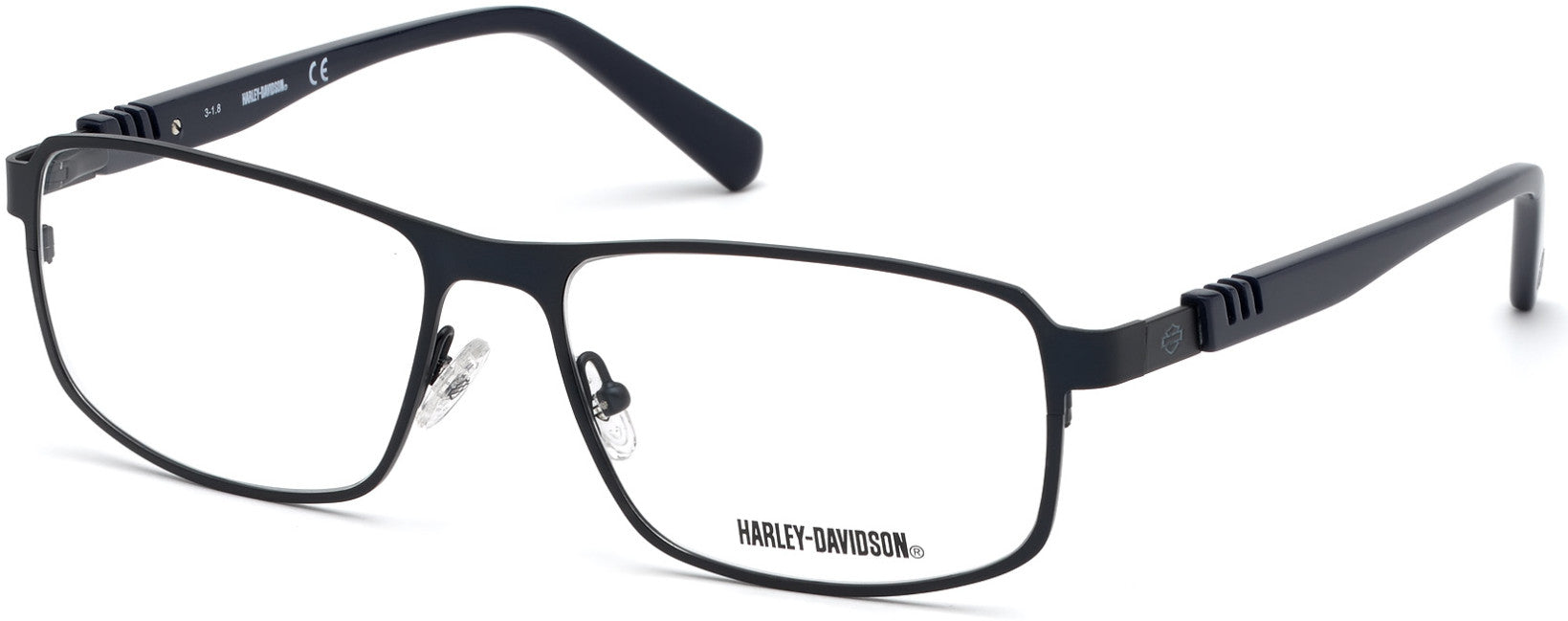 Harley-Davidson HD0784 Geometric Eyeglasses 091-091 - Matte Blue