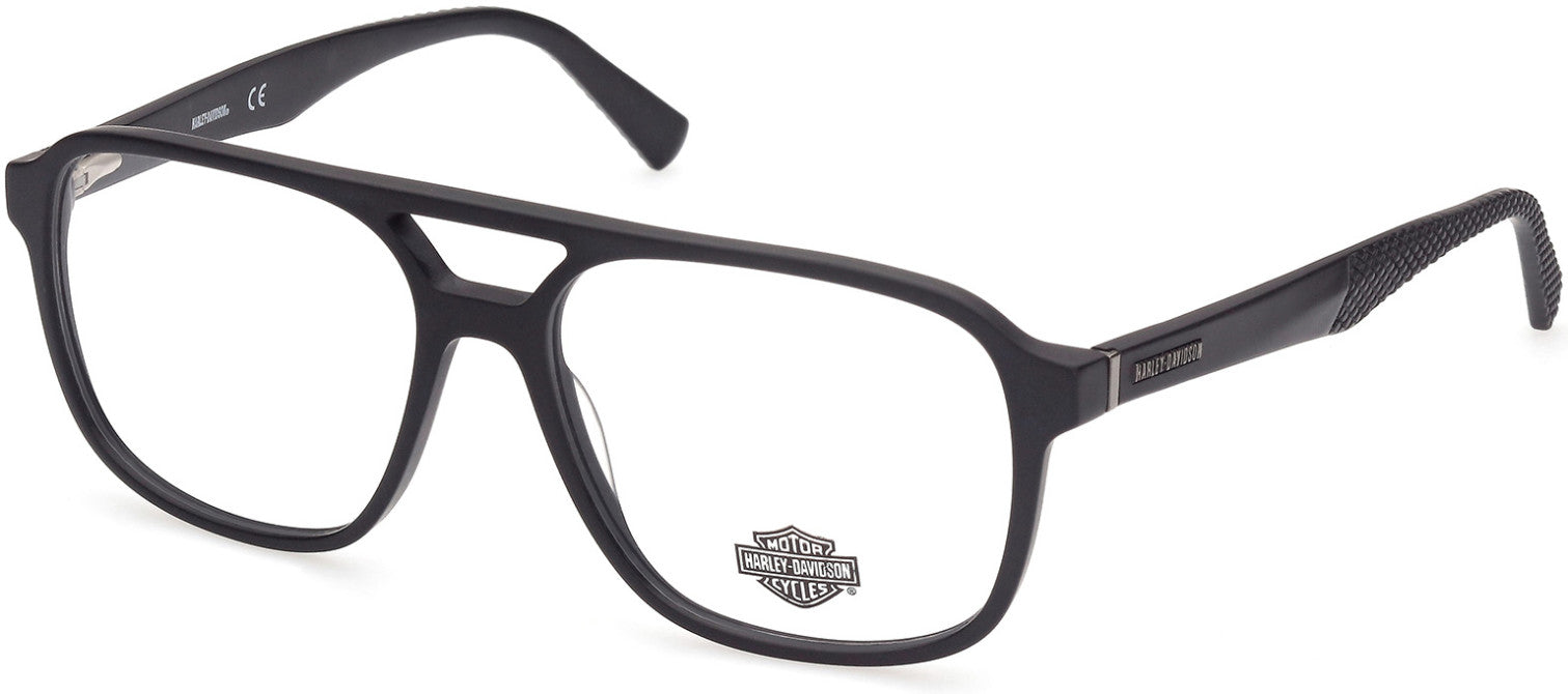 Harley-Davidson HD0817 Navigator Eyeglasses 002-002 - Matte Black