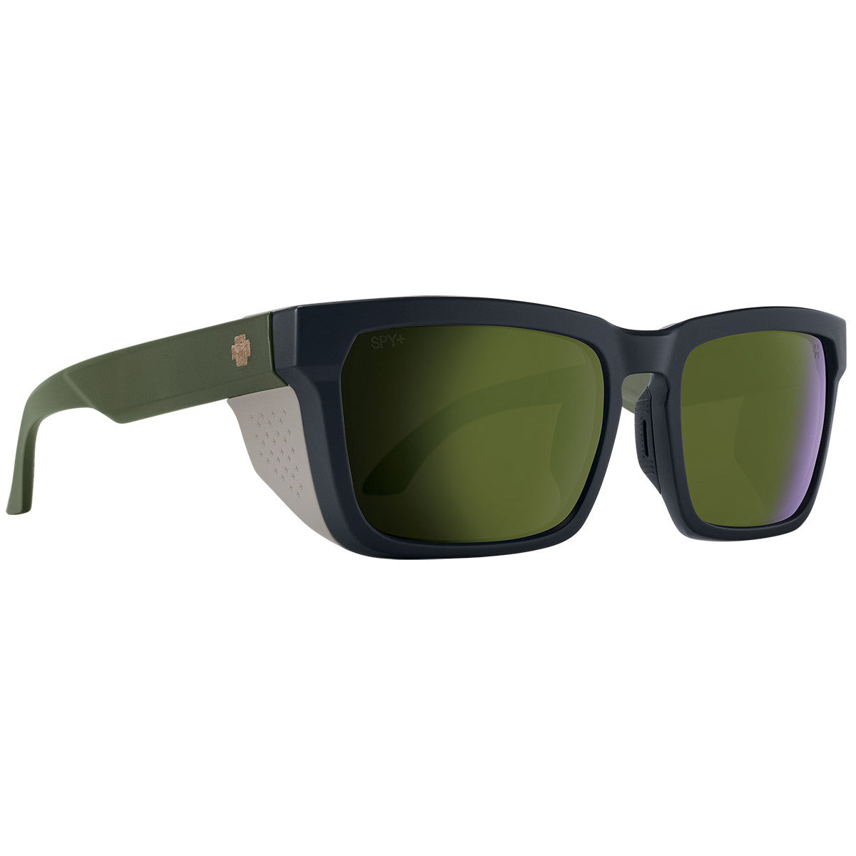 Spy Helm Tech Sunglasses  Matte Dark Olive Matte Olive 57-18-143 M-L 54-61