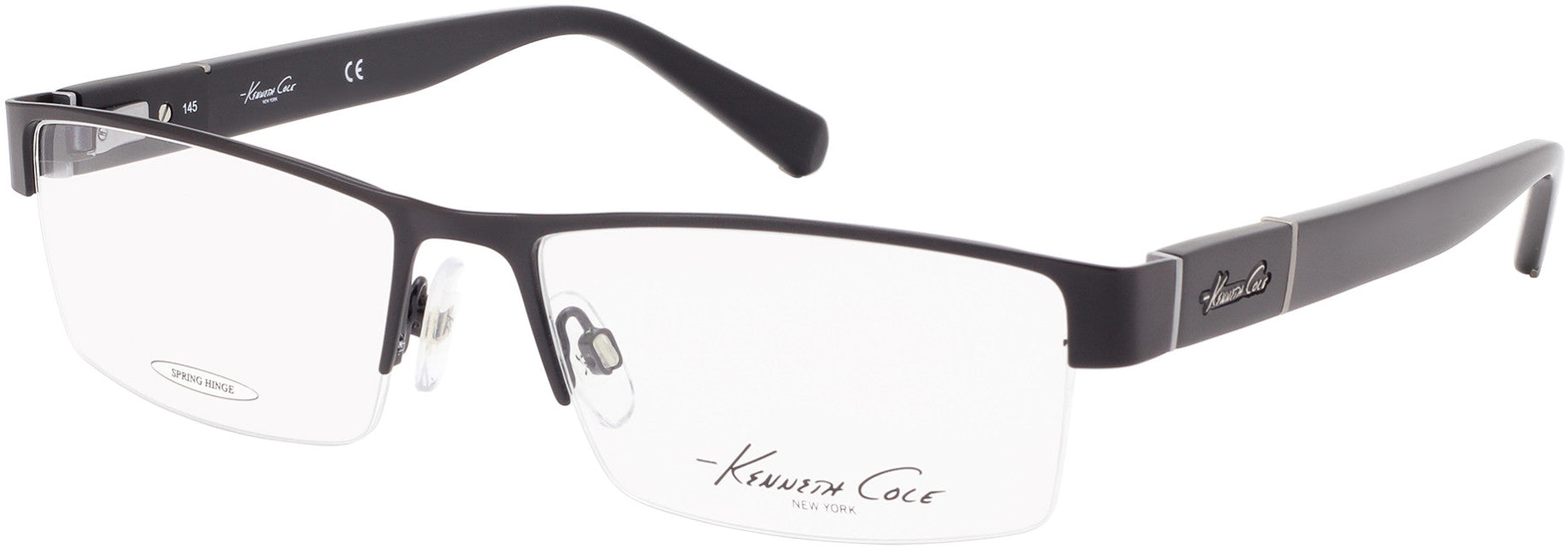 Kenneth Cole New York,Kenneth Cole Reaction KC0217 Eyeglasses 002-002 - Matte Black