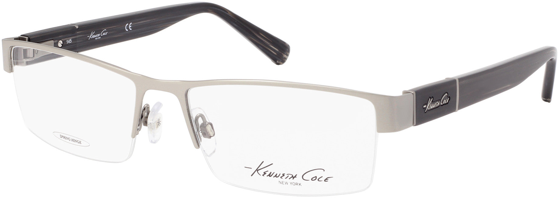 Kenneth Cole New York,Kenneth Cole Reaction KC0217 Eyeglasses 009-009 - Matte Gunmetal