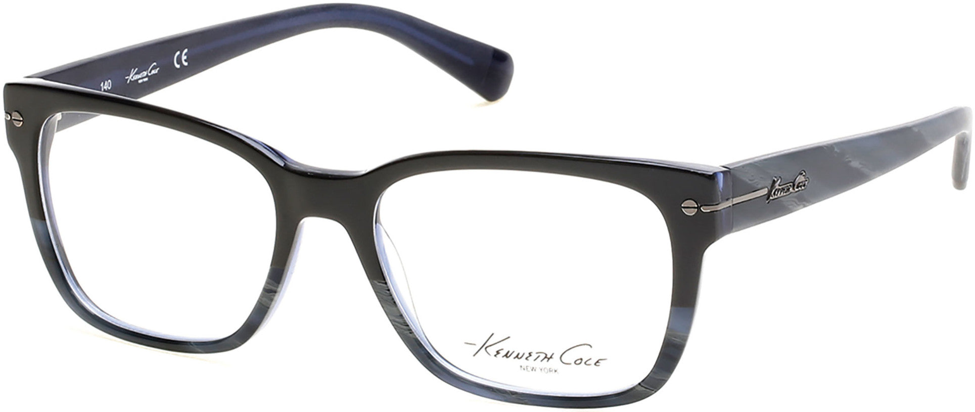 Kenneth Cole New York,Kenneth Cole Reaction KC0236 Eyeglasses 092-092 - Blue/other