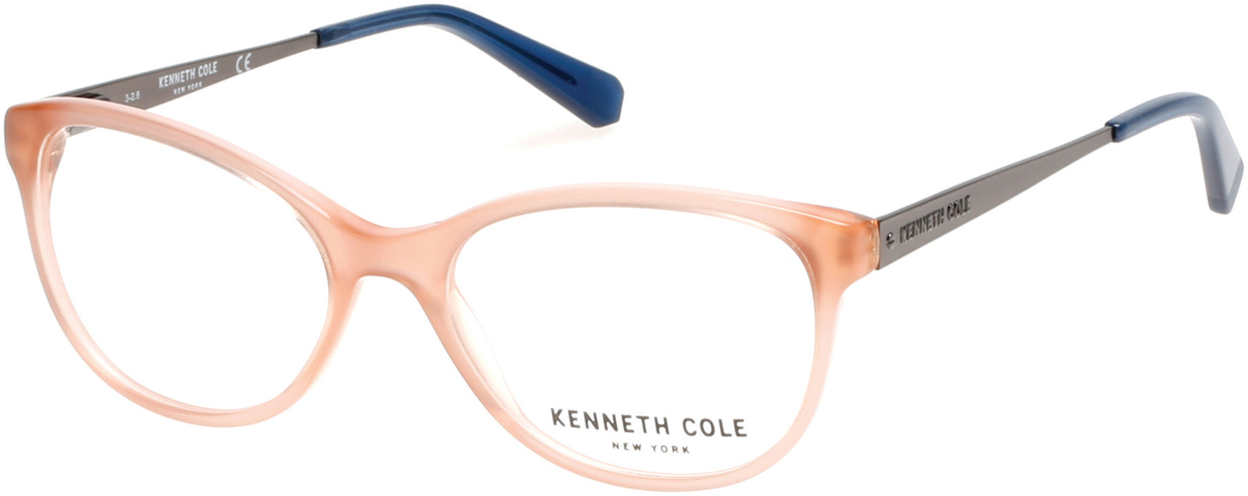 Kenneth Cole New York,Kenneth Cole Reaction KC0265 Eyeglasses 074-074 - Pink /other
