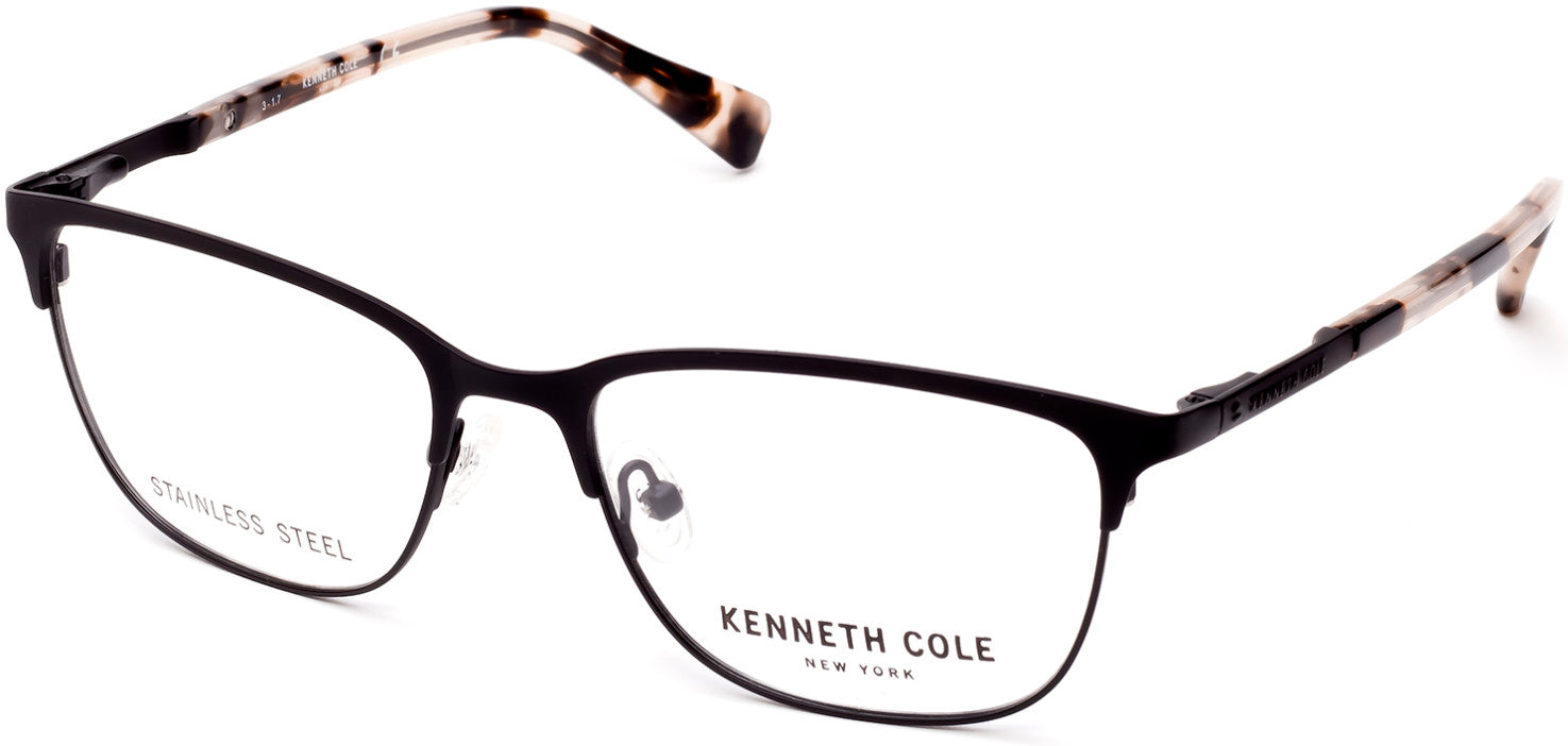 Kenneth Cole New York,Kenneth Cole Reaction KC0269 Eyeglasses 002-002 - Matte Black