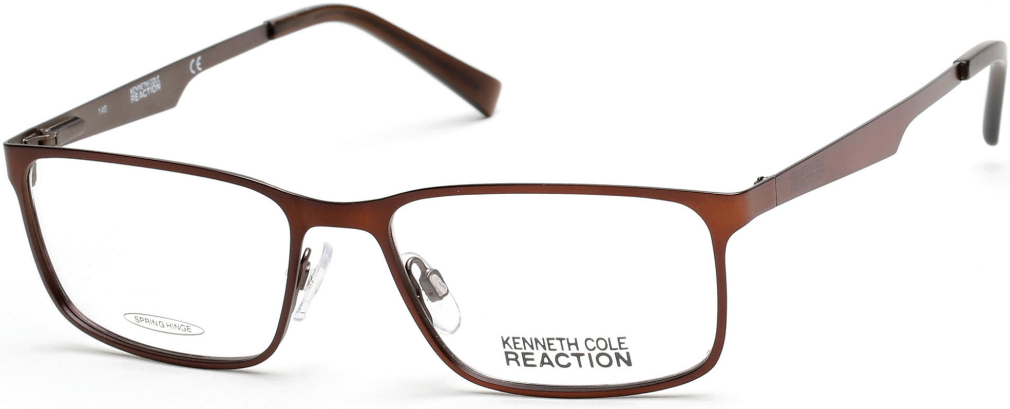 Kenneth Cole New York,Kenneth Cole Reaction KC0762 Eyeglasses 050-050 - Dark Brown/other