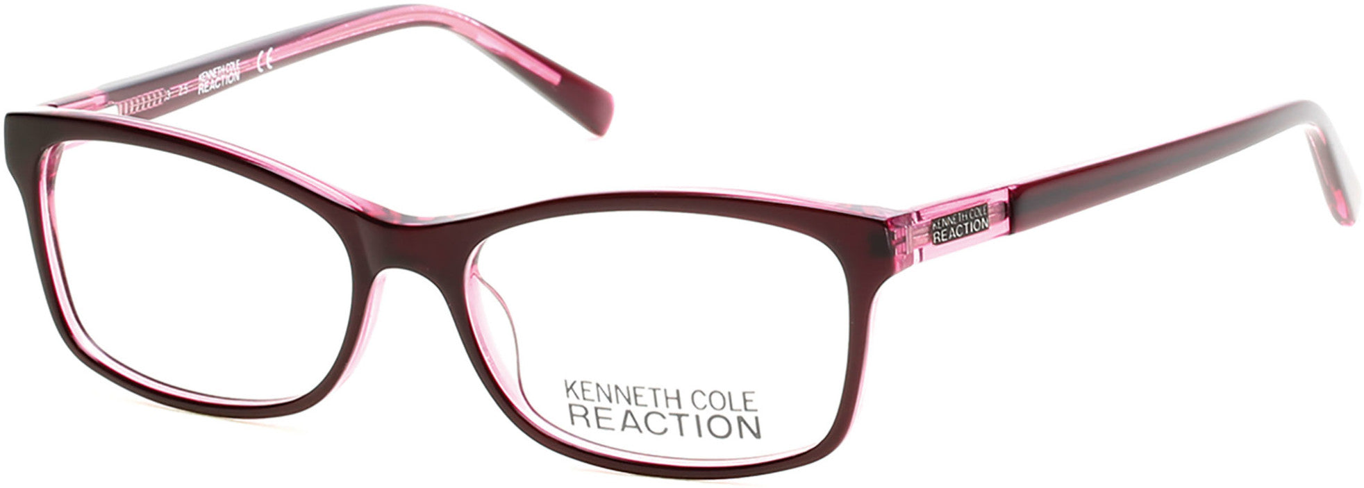 Kenneth Cole New York,Kenneth Cole Reaction KC0781 Eyeglasses 091-091 - Matte Violet