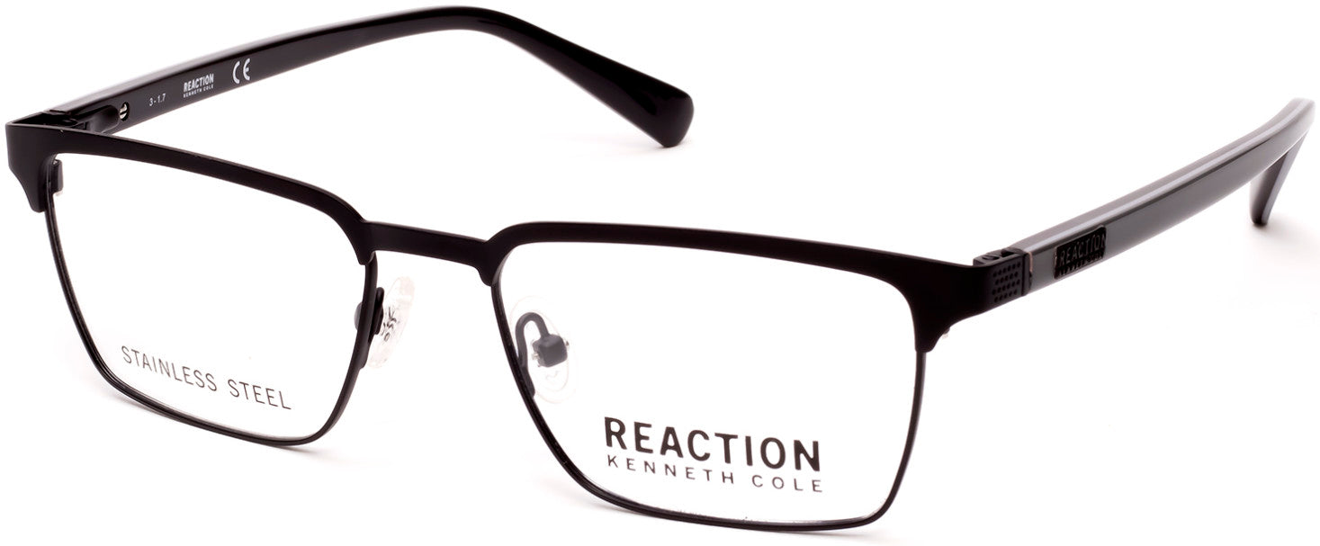 Kenneth Cole New York,Kenneth Cole Reaction KC0797 Eyeglasses 002-002 - Matte Black