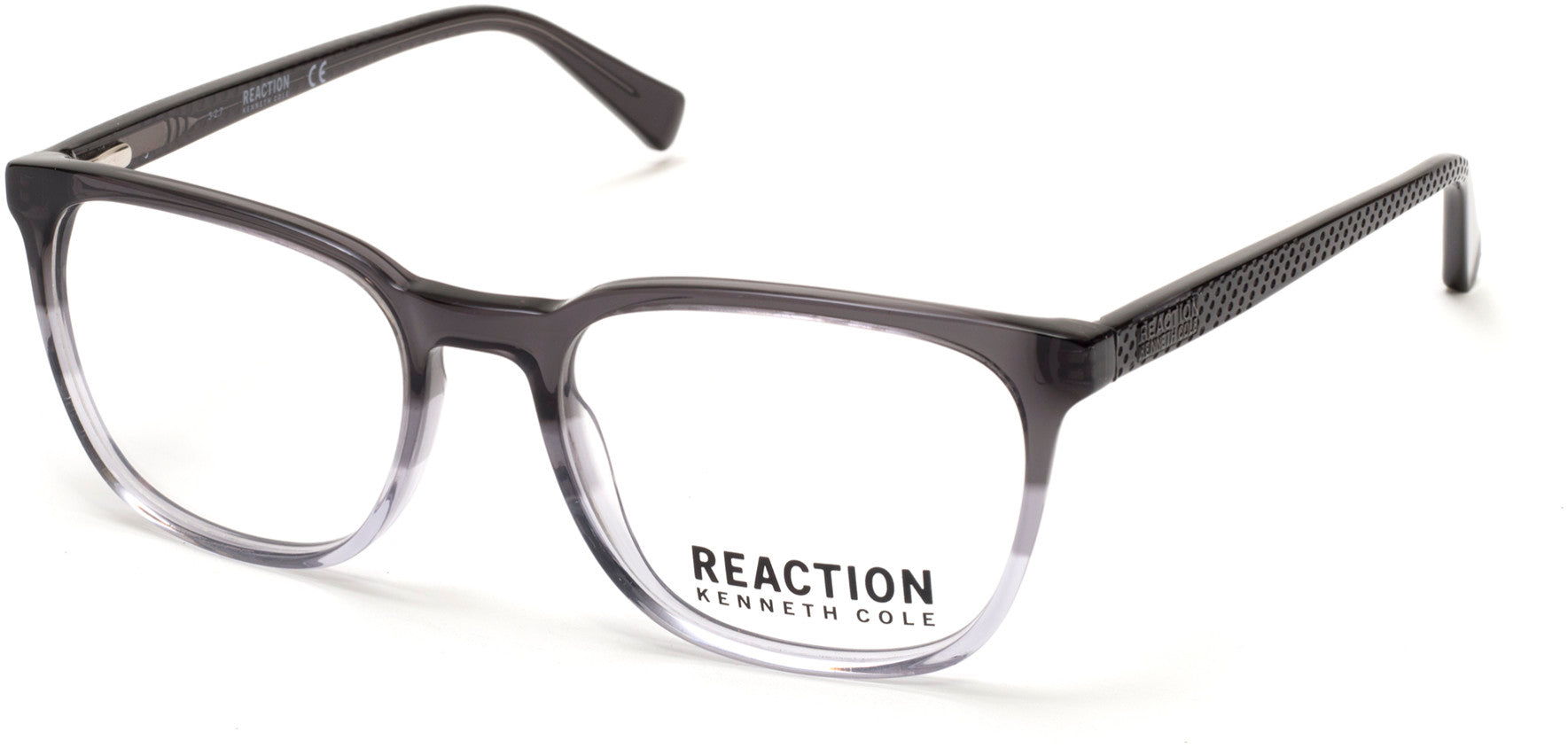 Kenneth Cole New York,Kenneth Cole Reaction KC0799 Geometric Eyeglasses 020-020 - Grey